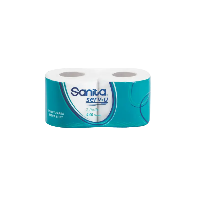 Sanita Serv-U Toilet Roll 2P 200SH 2Rx20