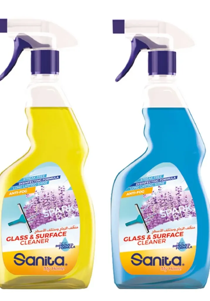 [SC101B.65L] Sanita My Home Glass & Surface Cleaner Blue 650ml 1x6