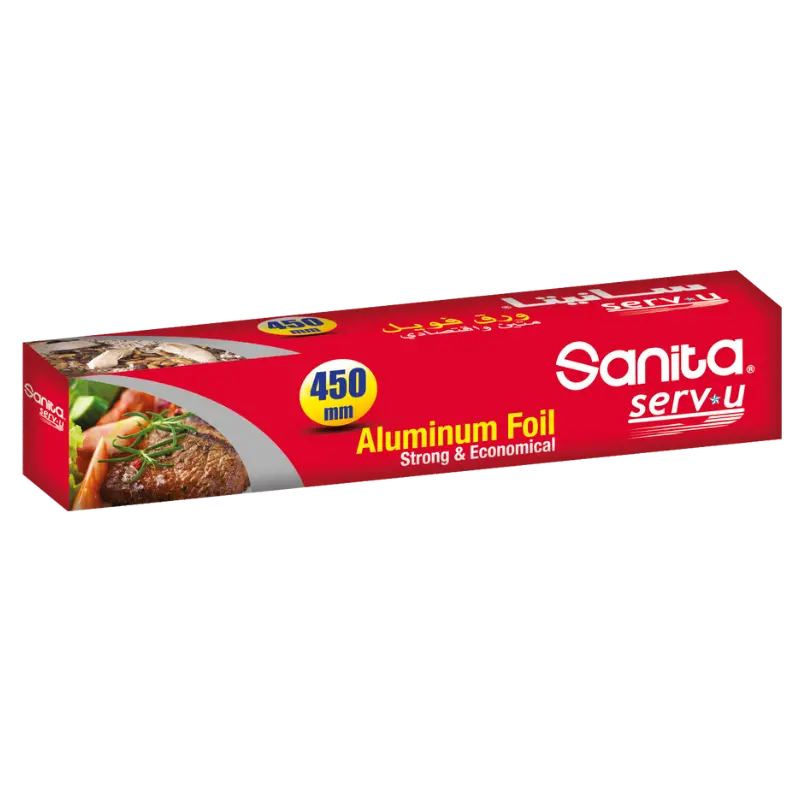 Sanita Serv-U Aluminum Foil 450MM 80M