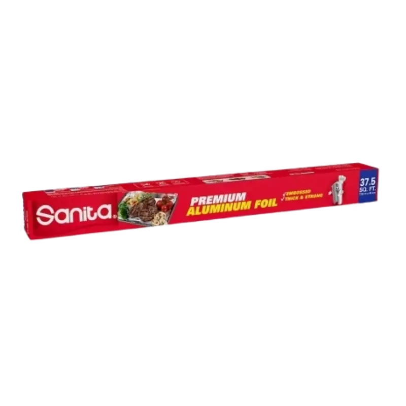 Sanita Aluminum Foil 37.5 SQ.FT 45cm 7.62M