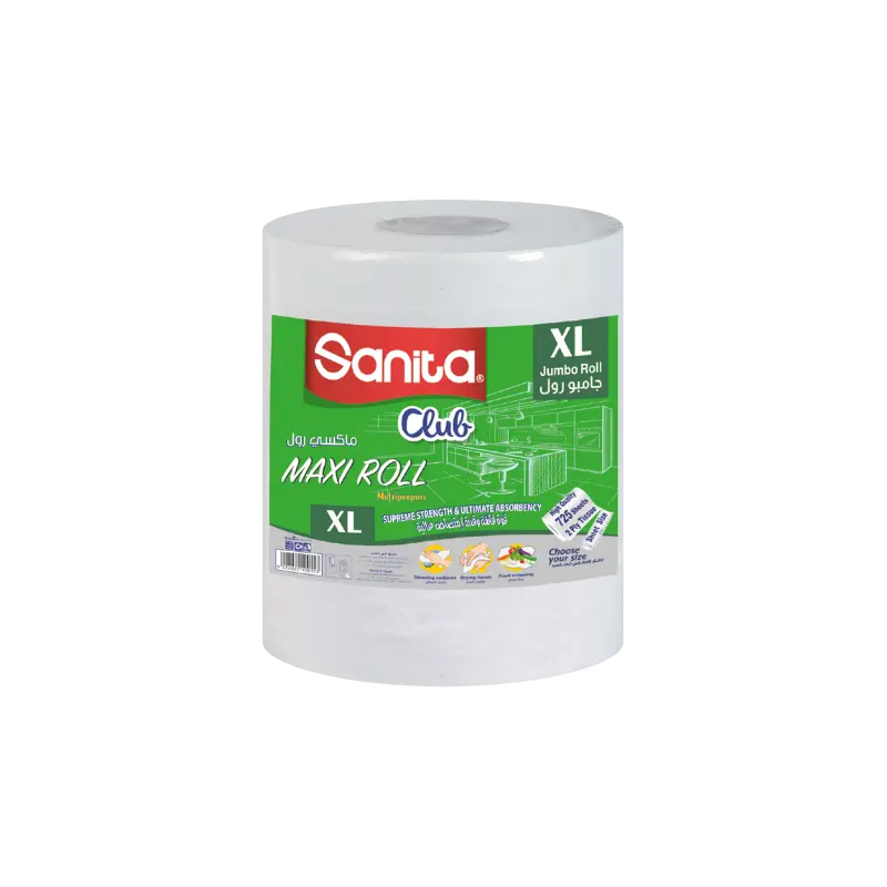 Sanita Club Maxi Roll XL 2P 19.9x11.5CM 725SH 1x6