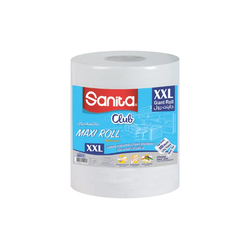 Sanita Club Maxi Roll XXL 2P 19.9x11.5CM 950SH 1x6  