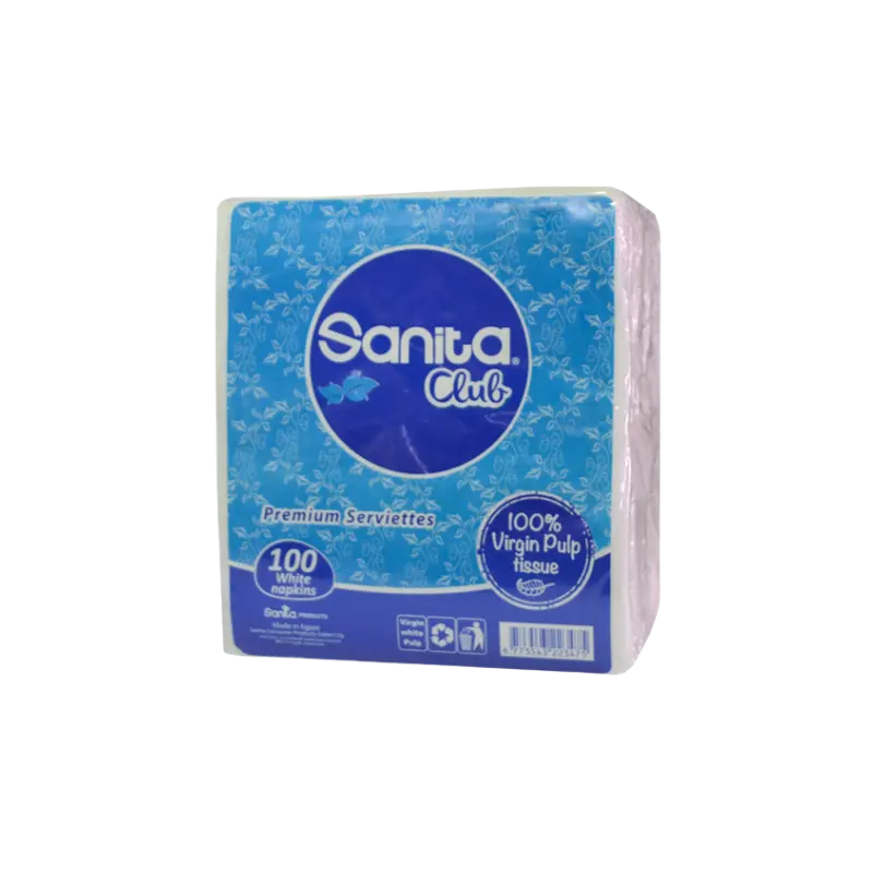 Sanita Club Table Napkin 33x28CM 1Ply 100SH 1x18