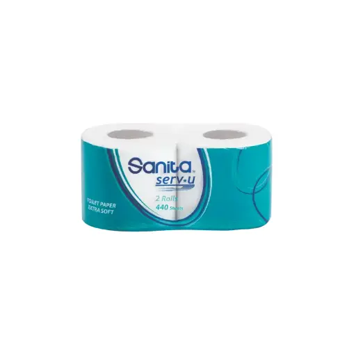 [TT104] Sanita Serv-U Toilet Roll 2P 200SH 2Rx20