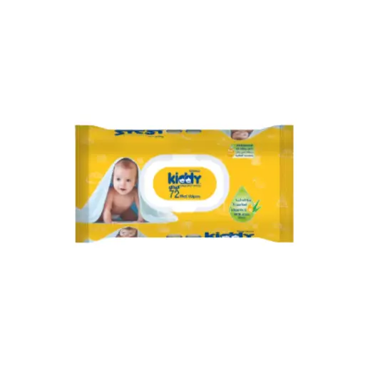 [WT103] Sanita Kiddy Wet Wipes 72SH 1x12
