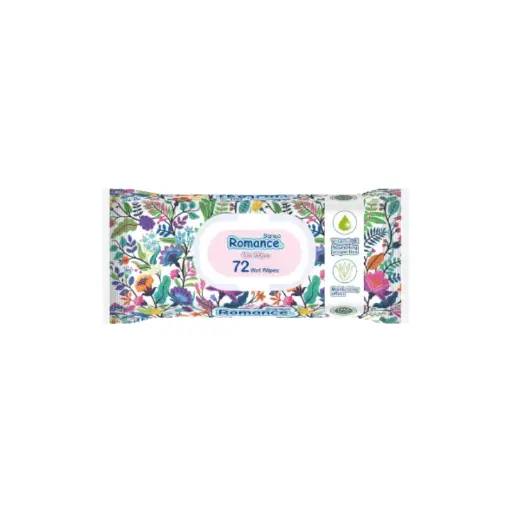 [WT104] Sanita Romance Wet Wipes 72SH 1x12
