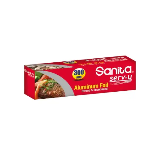 [AF101] Sanita Serv-U Aluminum Foil 300MM 80M