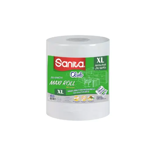 [MR101] Sanita Club Maxi Roll XL 2P 19.9x11.5CM 725SH 1x6