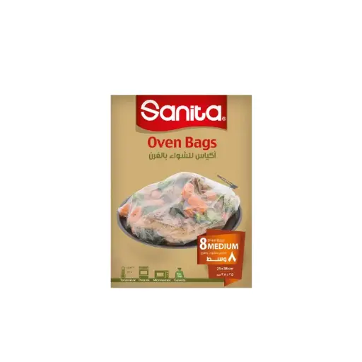 [OB101] Sanita Oven Bags Medium 25x38cm 8B 2x24